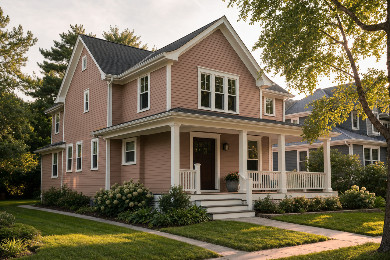 Rookwood Clay by Sherwin-Williams on exterior