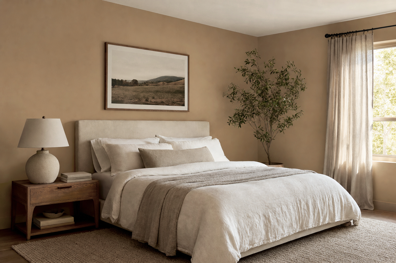 Weathered Shingle by Sherwin-Williams on interiors