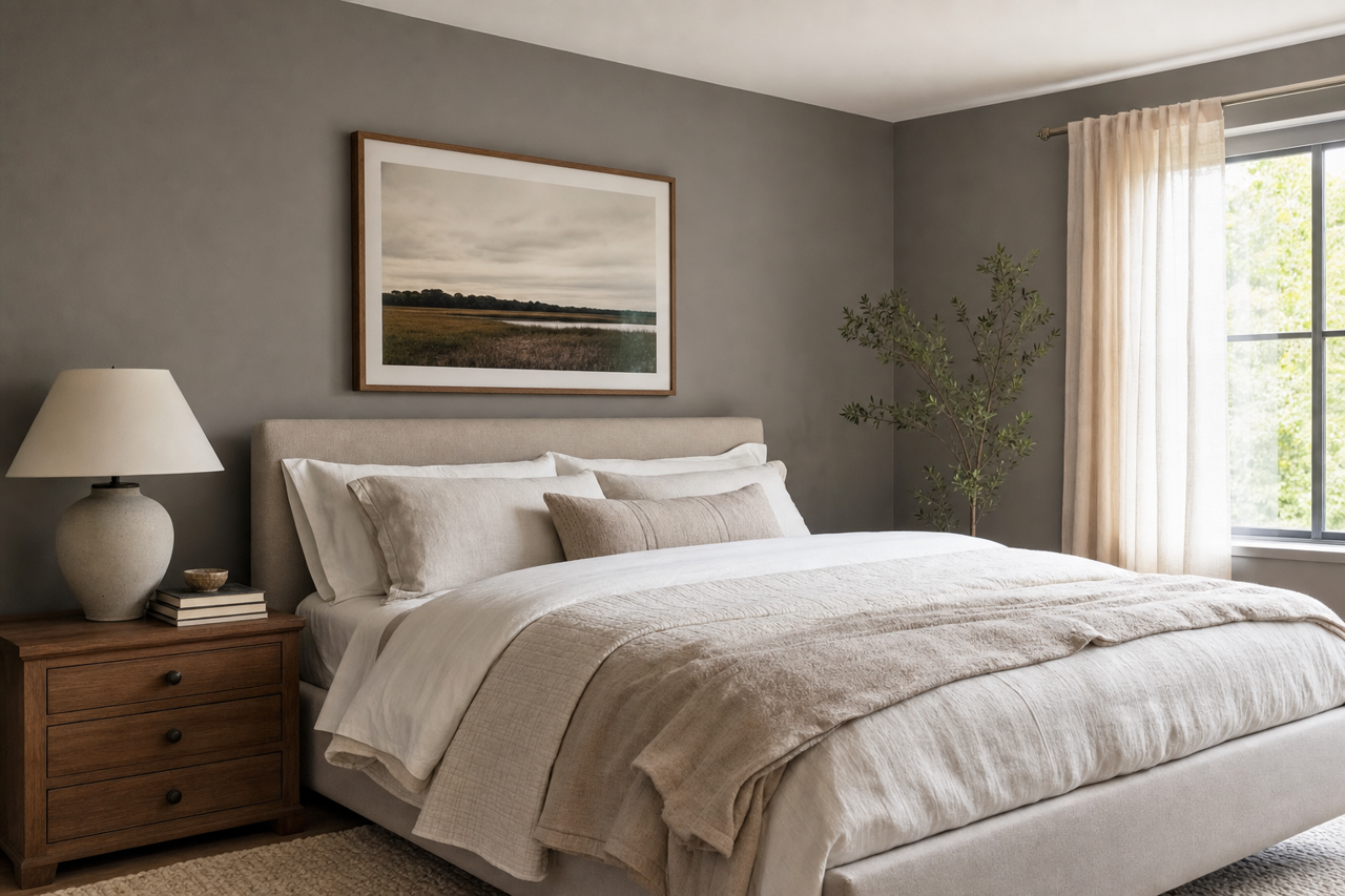 Westchester Gray by Sherwin-Williams on interiors