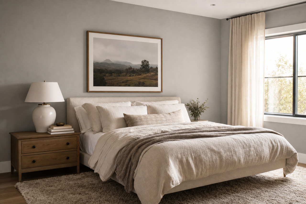 Chelsea Gray by Sherwin-Williams on interiors