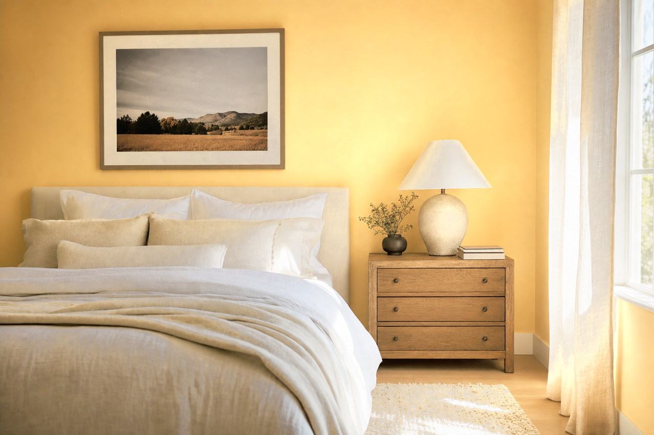 Classical Yellow by Sherwin-Williams on interiors