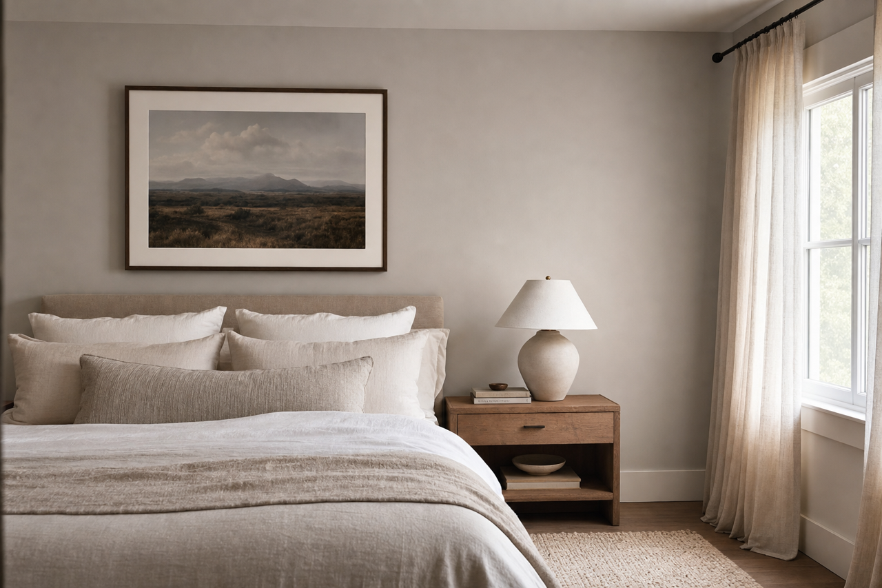 Essential Gray by Sherwin-Williams on interiors