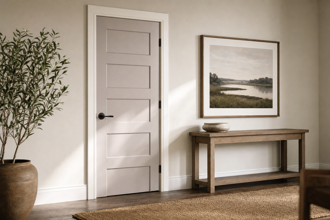 Imagine by Sherwin-Williams on interior-doors