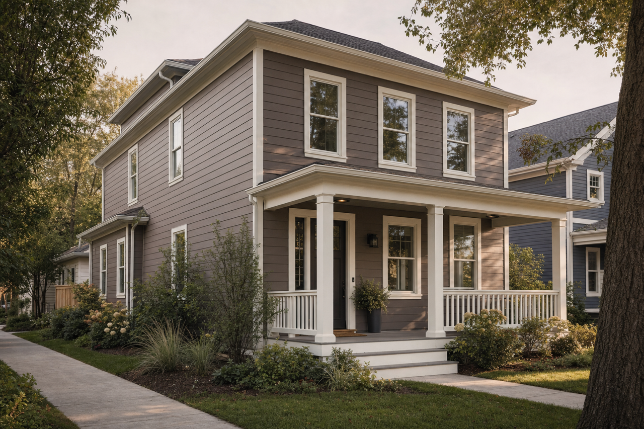 Browse Brown by Sherwin-Williams on exterior