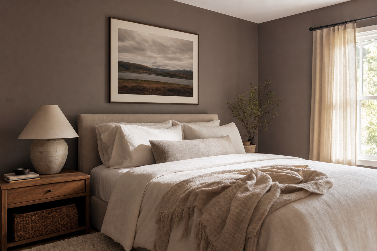 Browse Brown by Sherwin-Williams on interiors