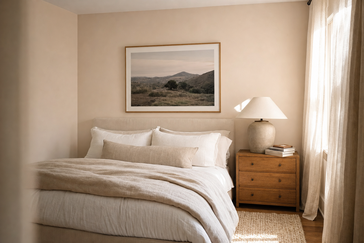 Cultured Pearl by Sherwin-Williams on interiors