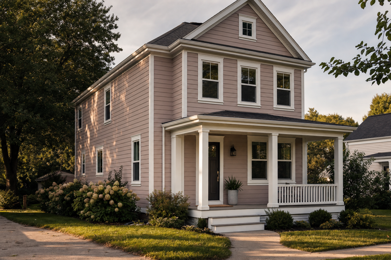Glamour by Sherwin-Williams on exterior