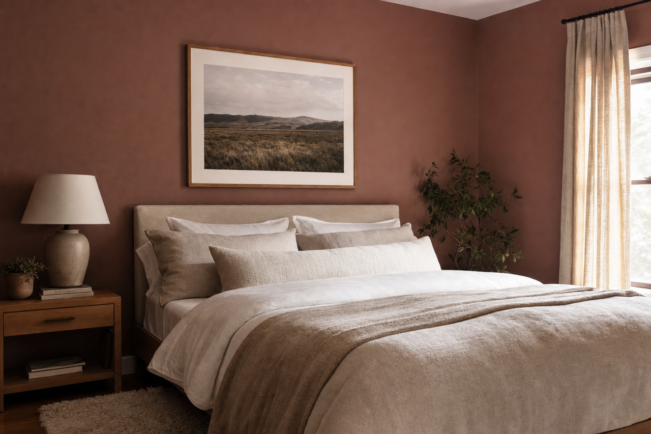 Bateau Brown by Sherwin-Williams on interiors