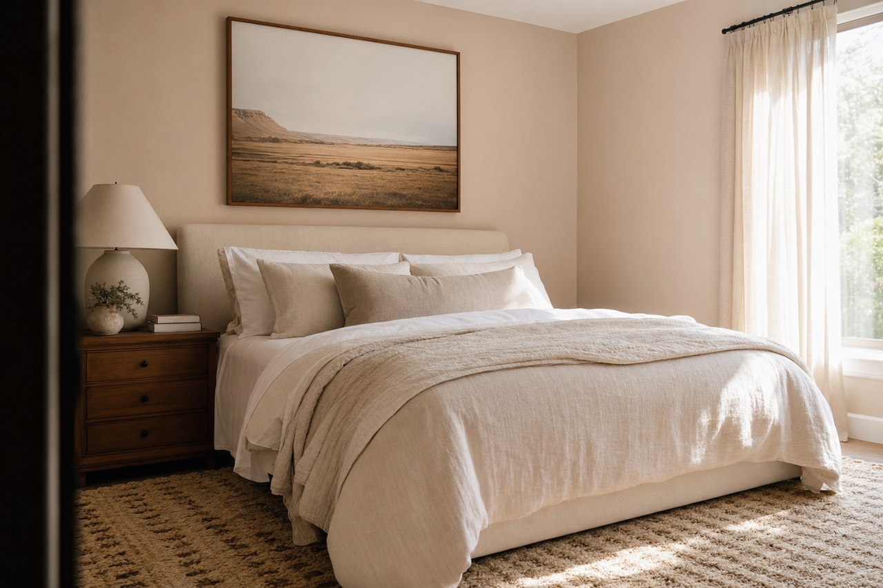Angora by Sherwin-Williams on interiors