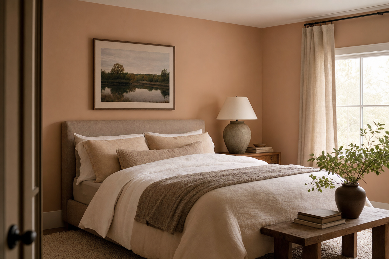 Doeskin by Sherwin-Williams on interiors