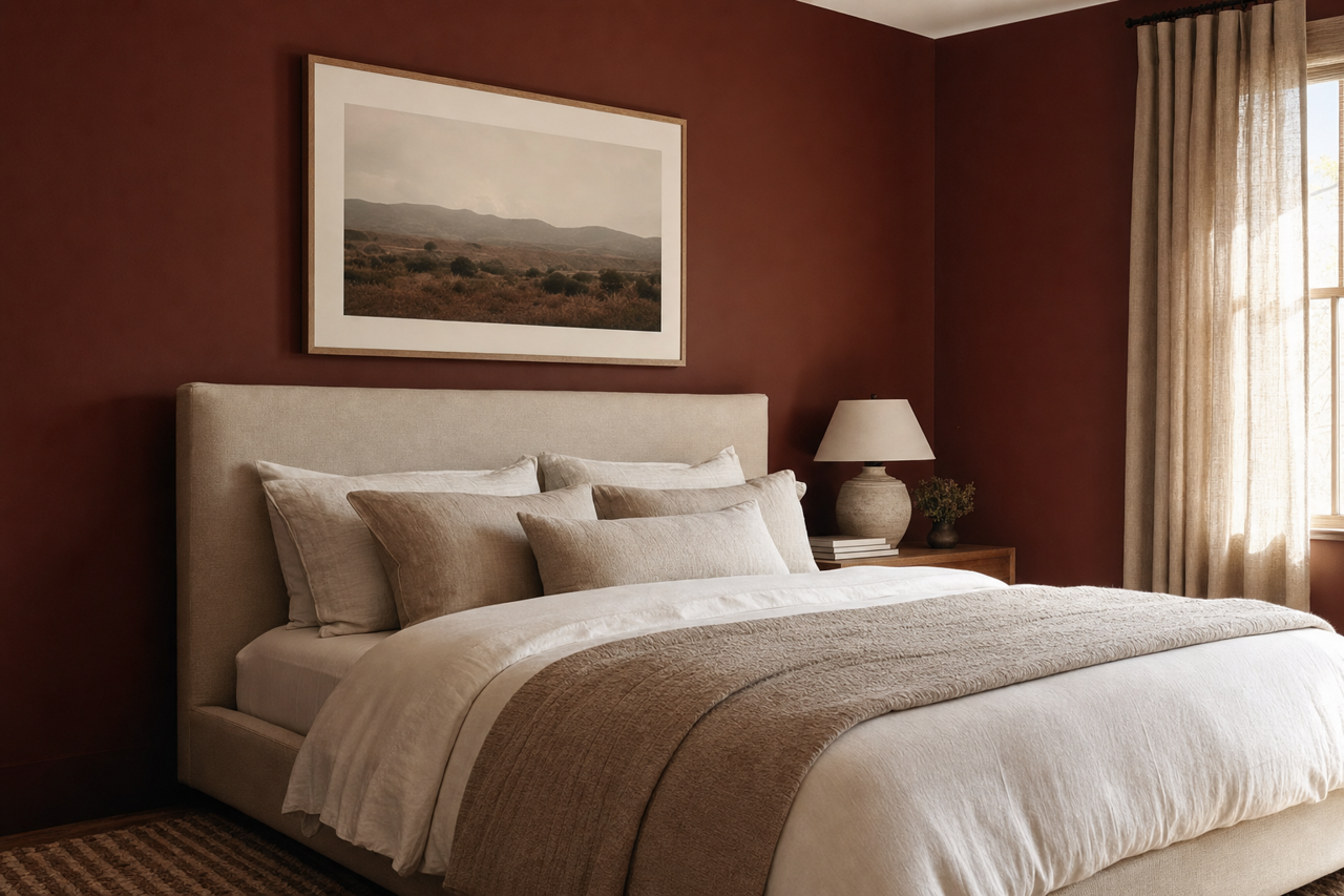 Terra Brun by Sherwin-Williams on interiors