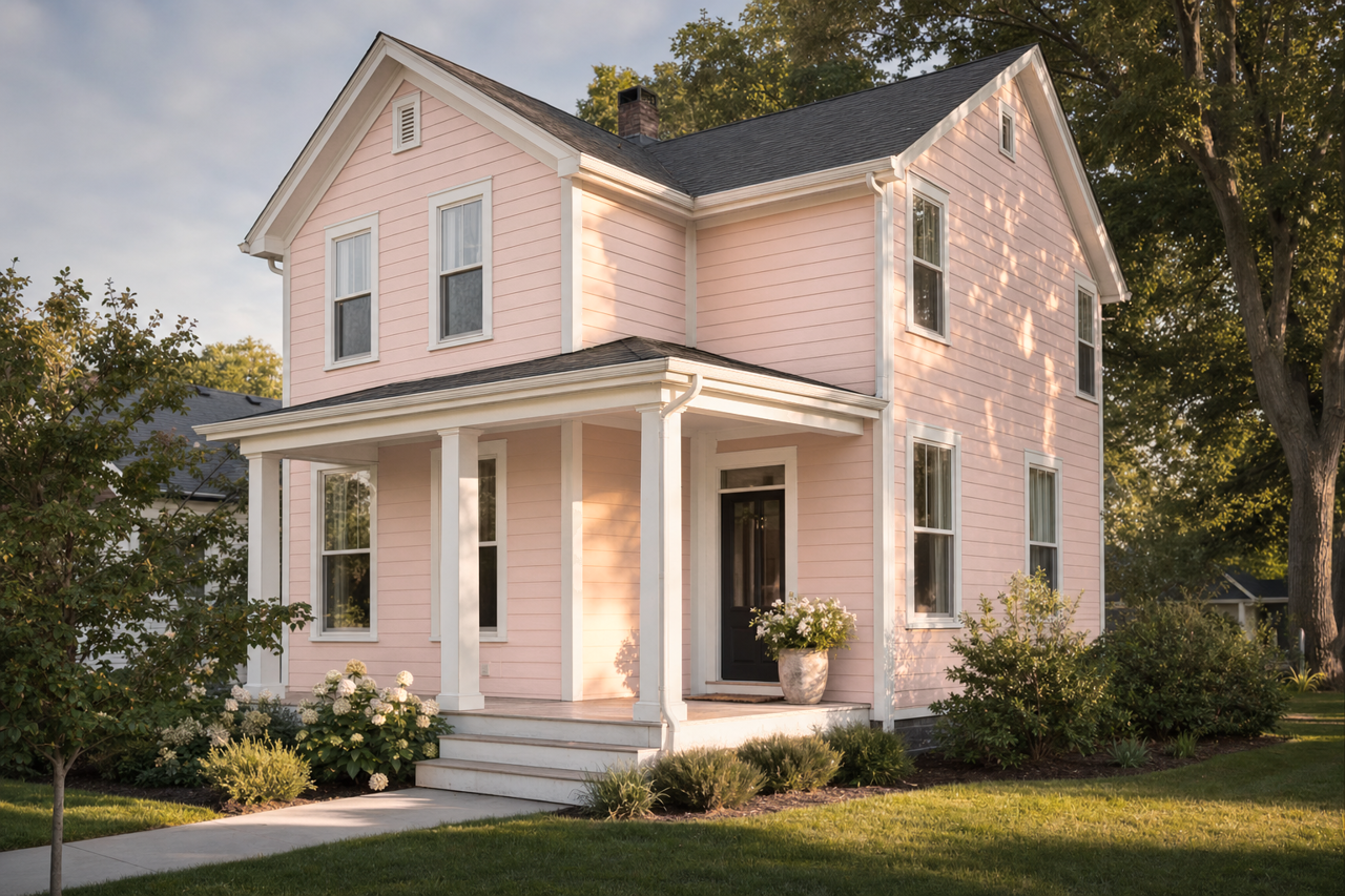 Sashay Sand by Sherwin-Williams on exterior