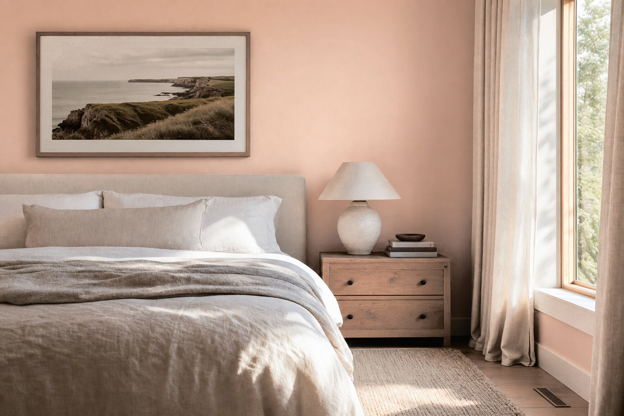 Sashay Sand by Sherwin-Williams on interiors
