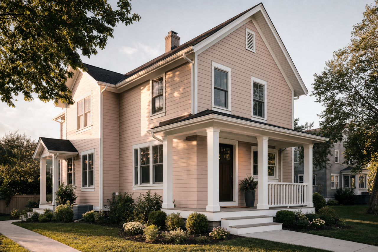 Interface Tan by Sherwin-Williams on exterior