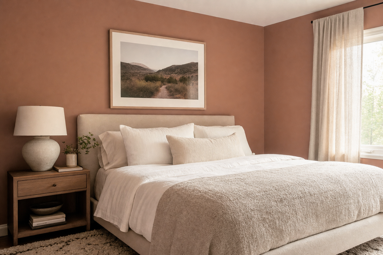 Moroccan Brown by Sherwin-Williams on interiors
