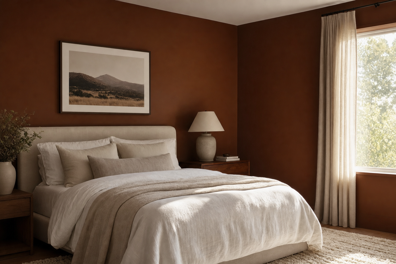 French Roast by Sherwin-Williams on interiors
