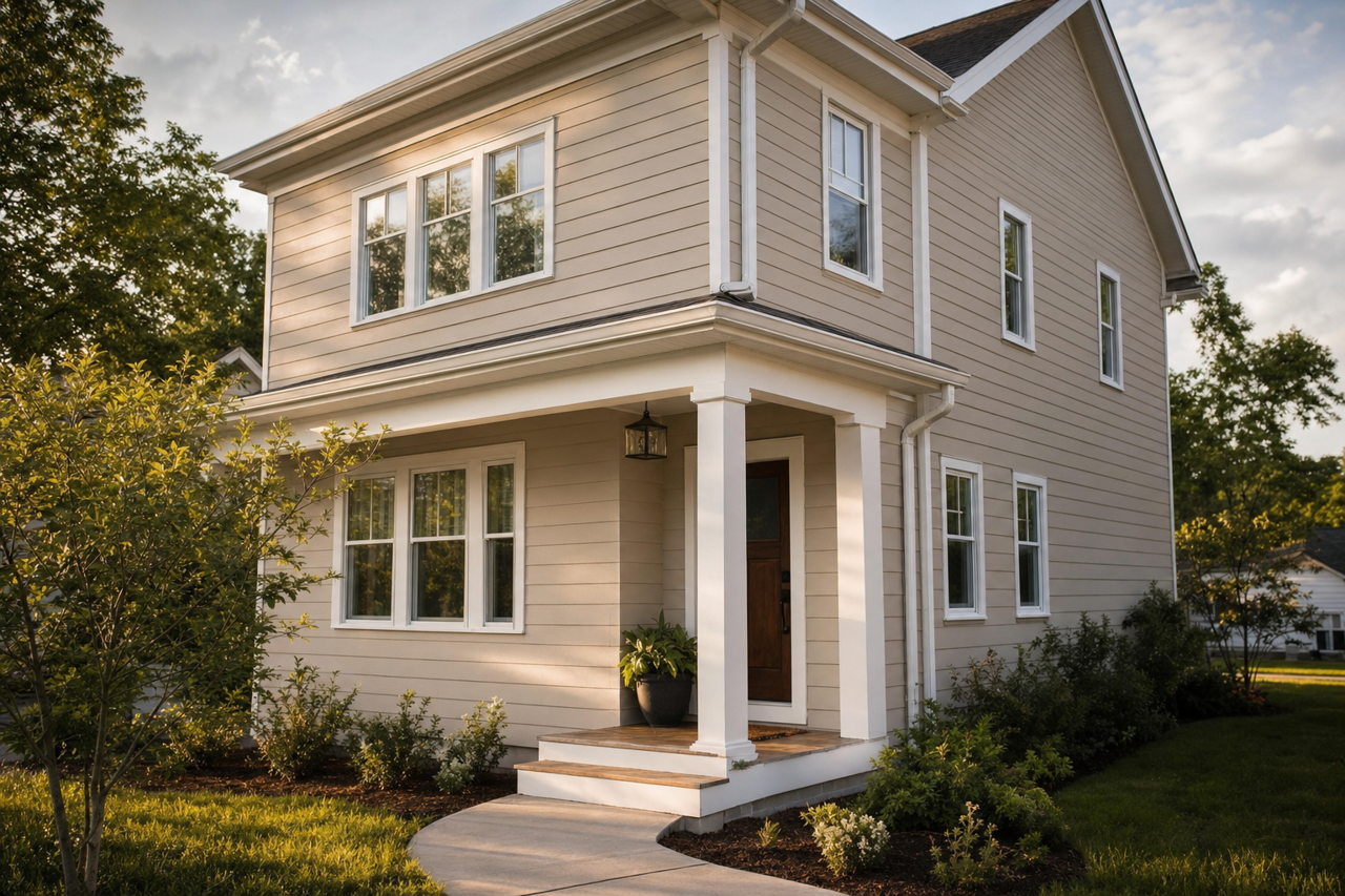 Diverse Beige by Sherwin-Williams on exterior