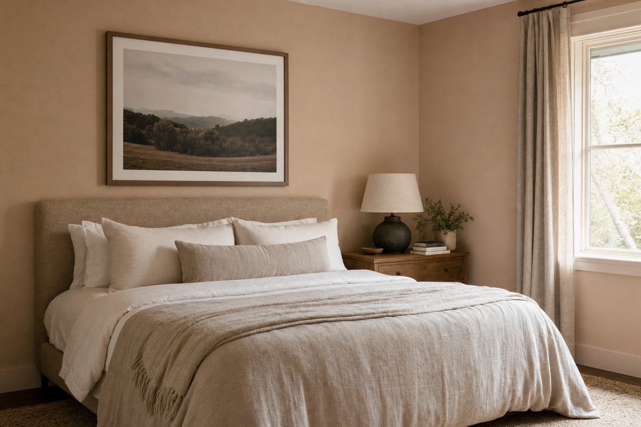 Utterly Beige by Sherwin-Williams on interiors