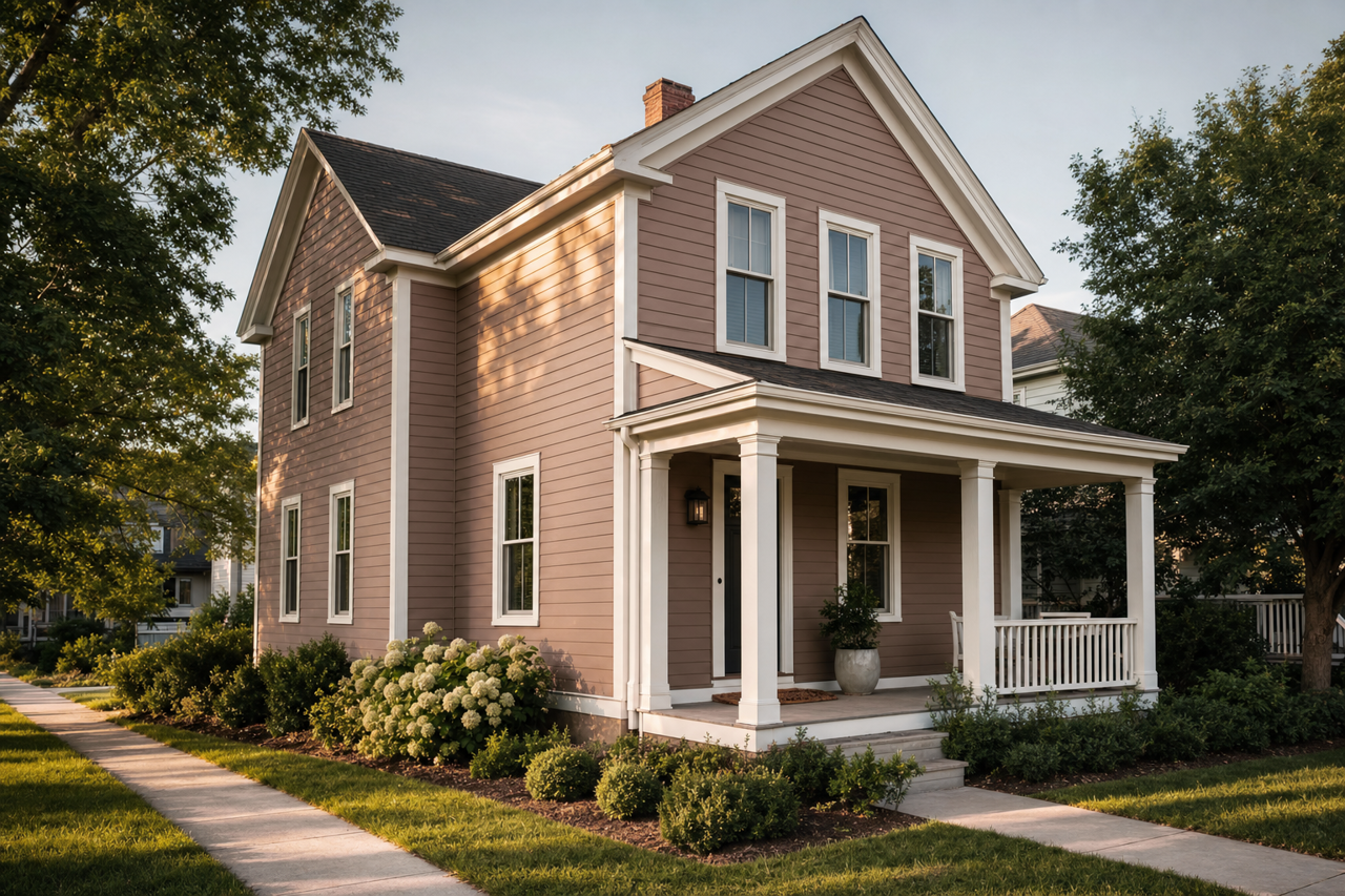 Down Home by Sherwin-Williams on exterior