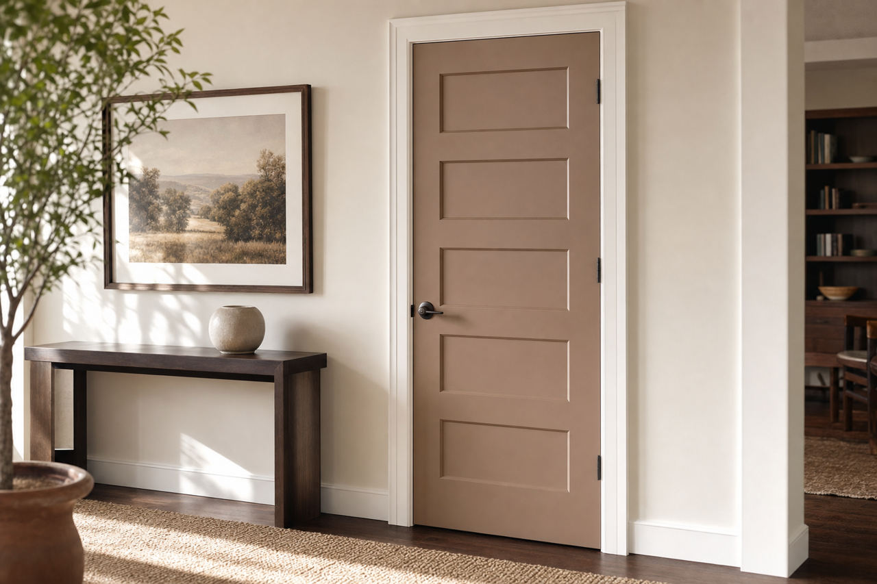 Down Home by Sherwin-Williams on interior-doors
