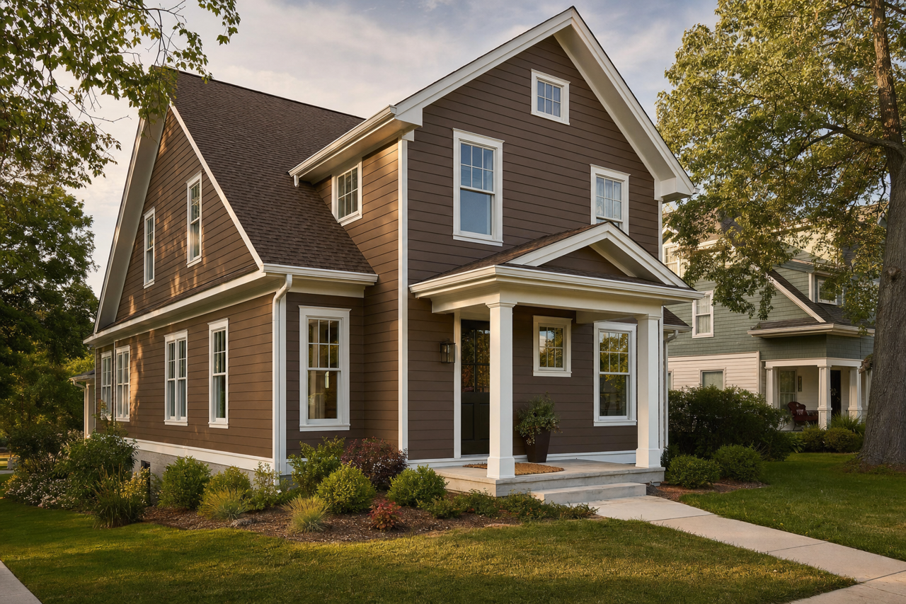 Sable by Sherwin-Williams on exterior