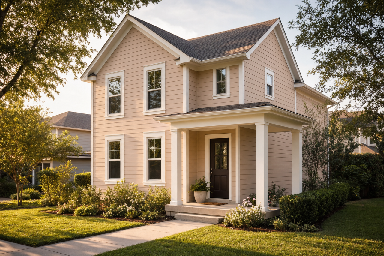 Sand Dune by Sherwin-Williams on exterior