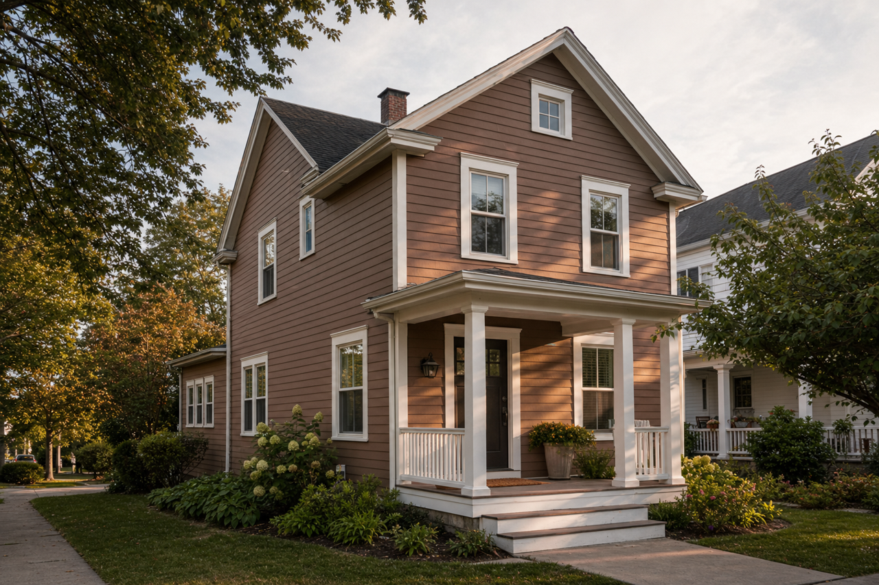 Grounded by Sherwin-Williams on exterior