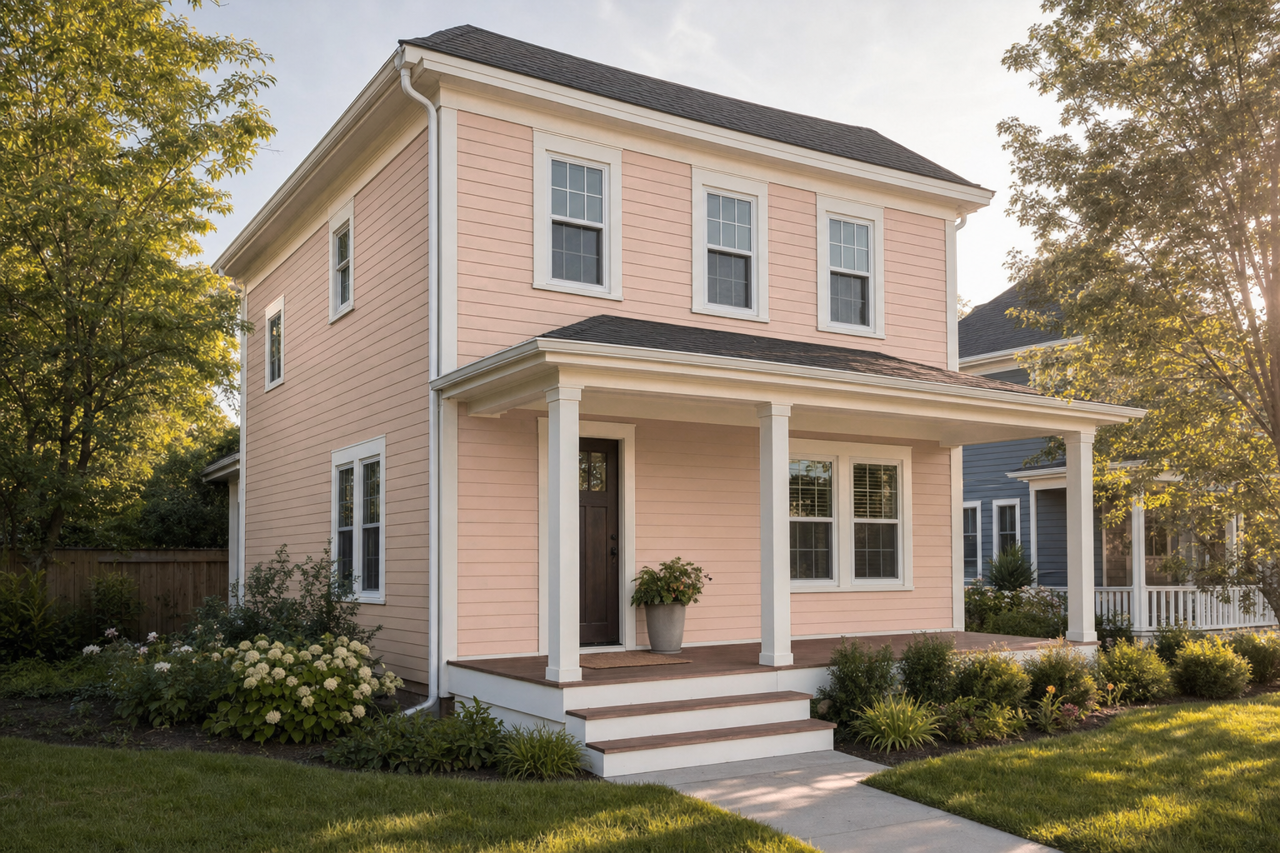 Sensational Sand by Sherwin-Williams on exterior