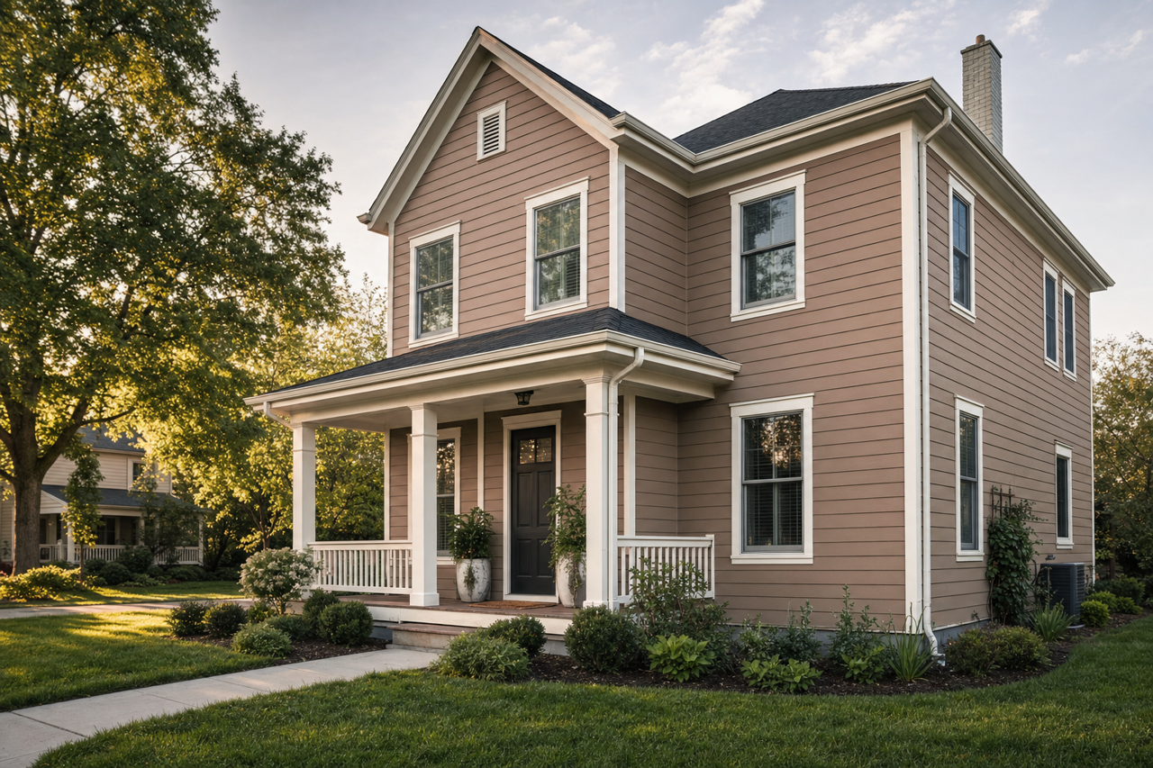 Portabello by Sherwin-Williams on exterior
