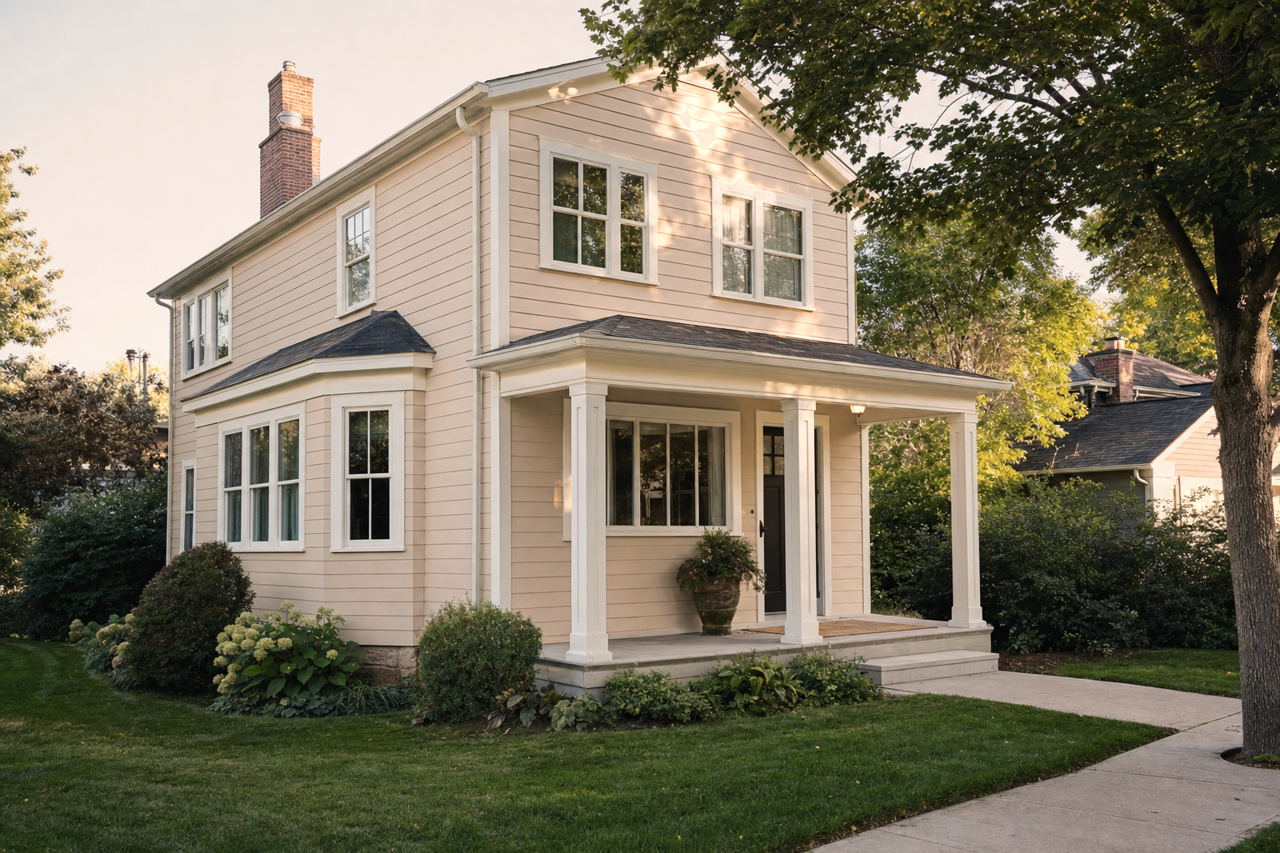 Nomadic Desert by Sherwin-Williams on exterior