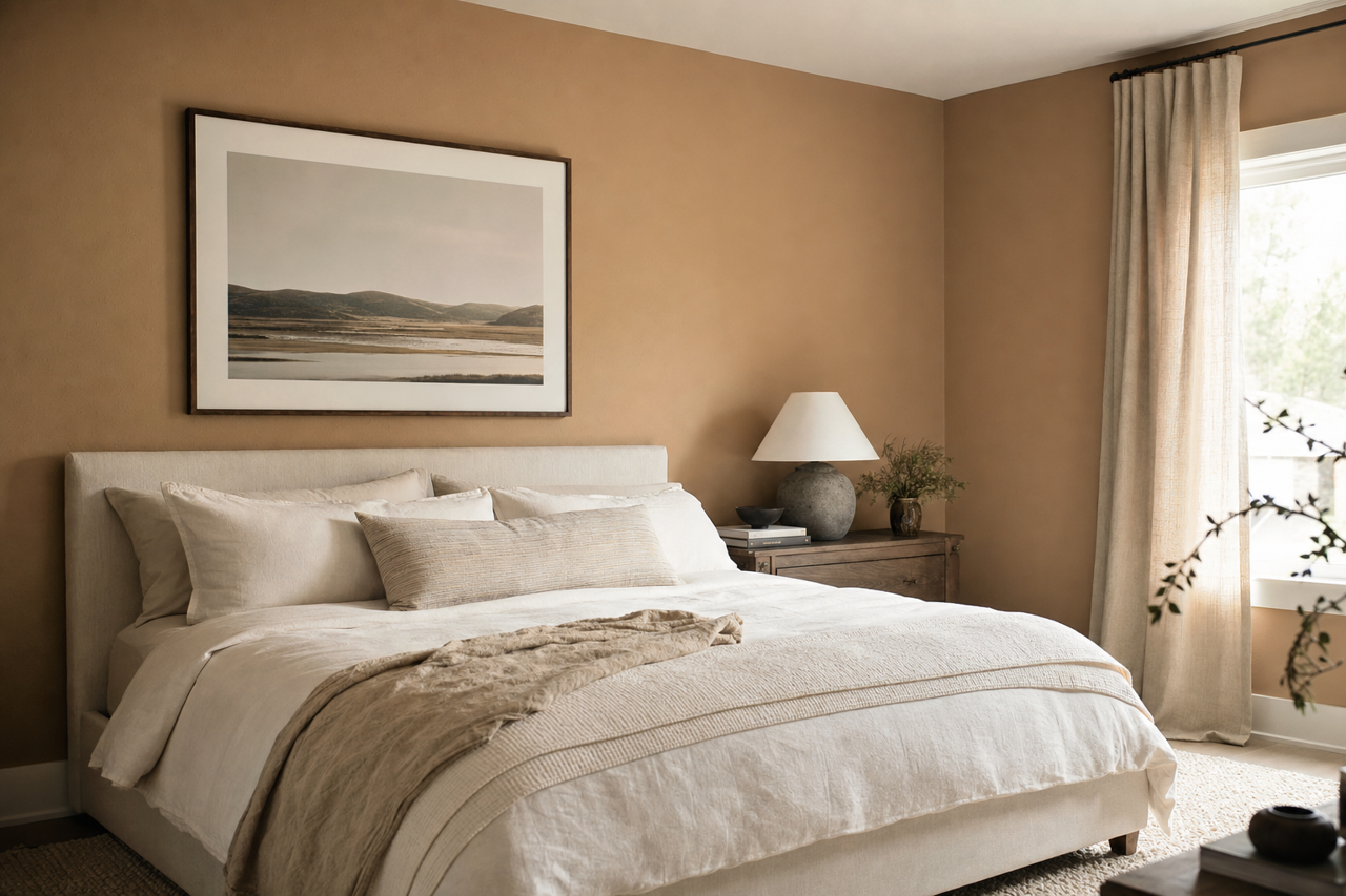 Hopsack by Sherwin-Williams on interiors