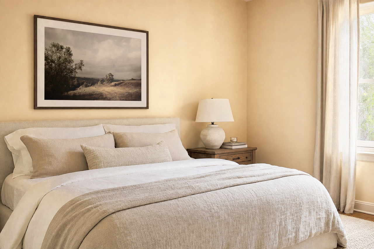 Believable Buff by Sherwin-Williams on interiors