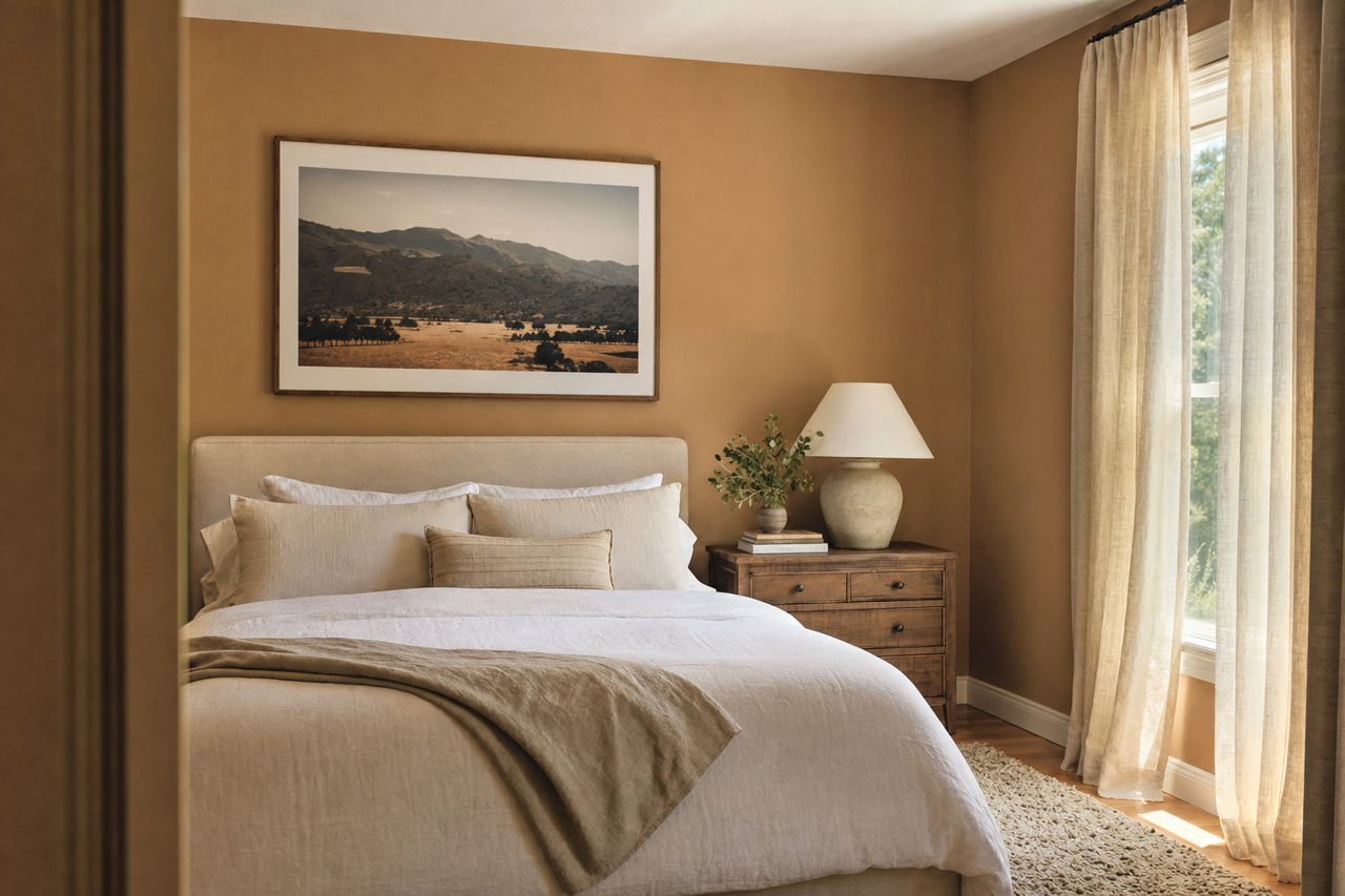 Cardboard by Sherwin-Williams on interiors