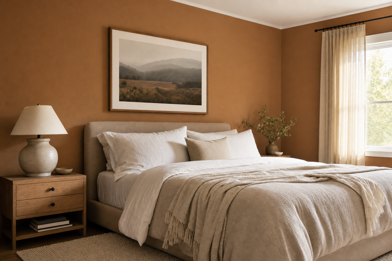 Craft Paper by Sherwin-Williams on interiors