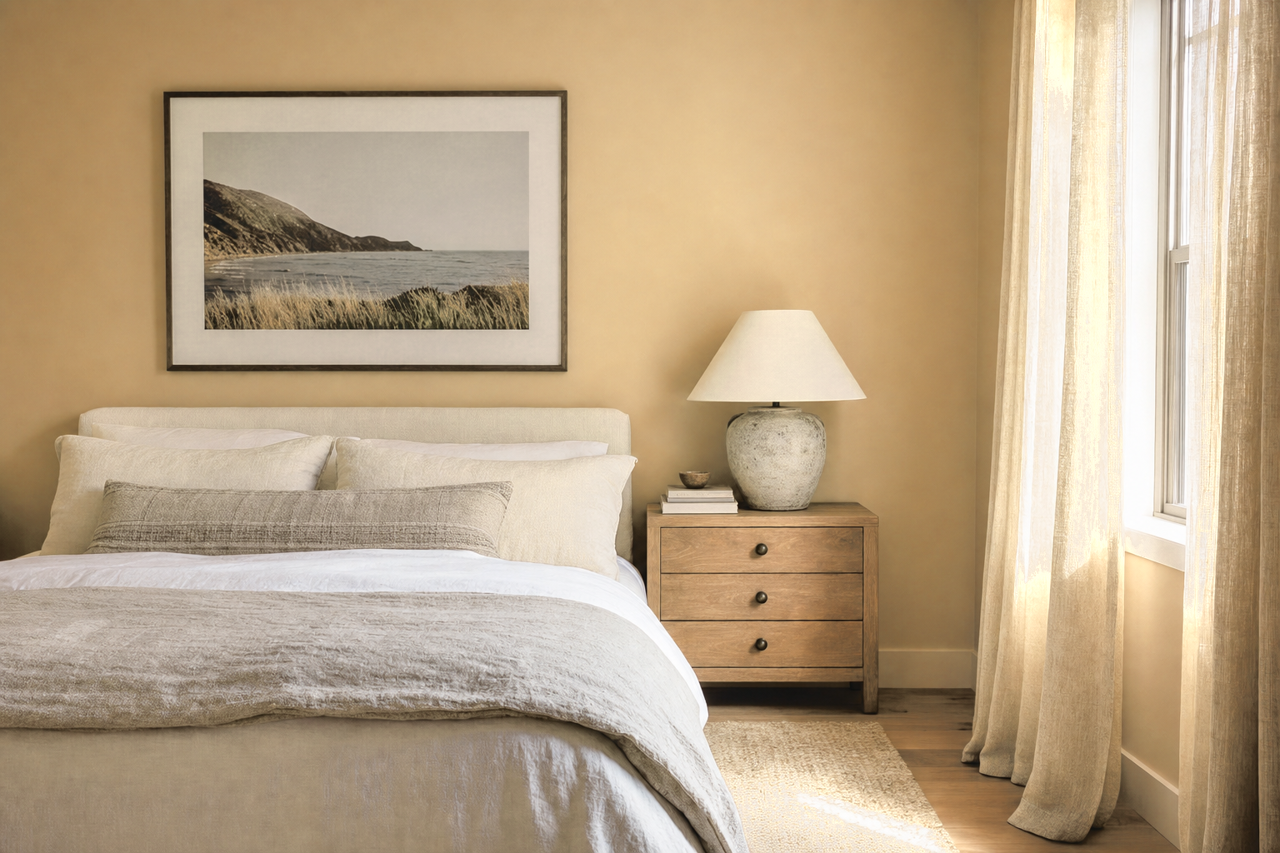 Ecru by Sherwin-Williams on interiors