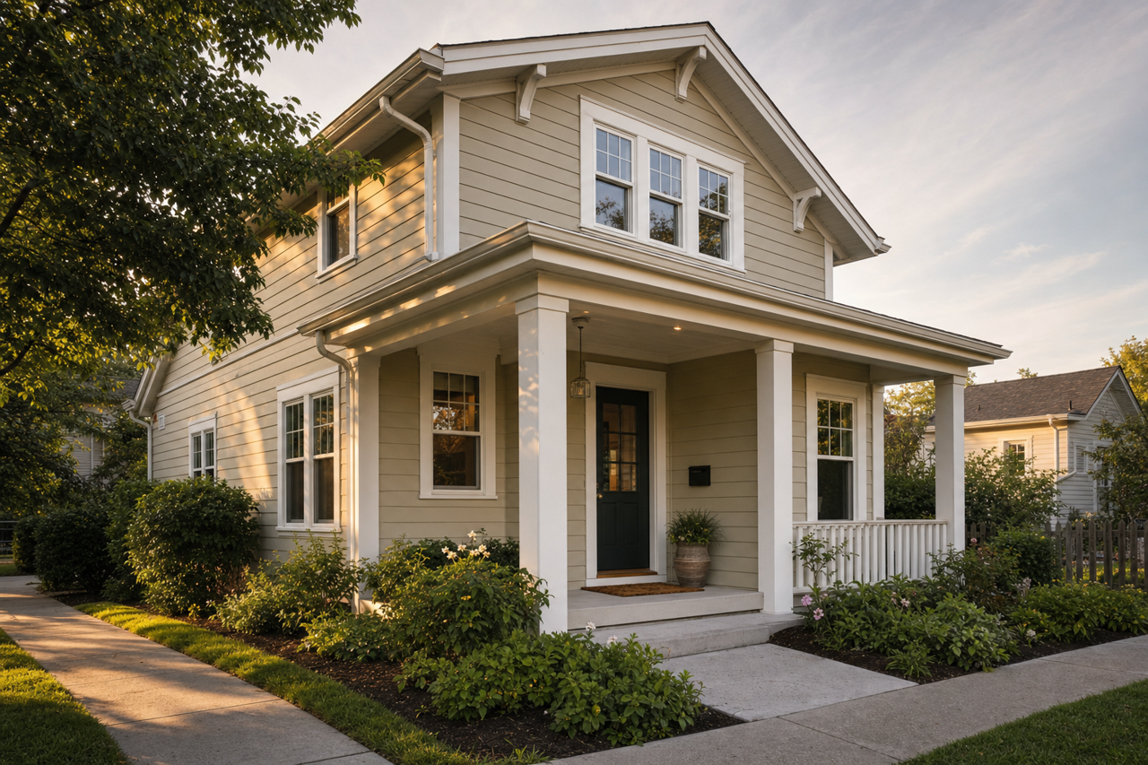 Grassland by Sherwin-Williams on exterior