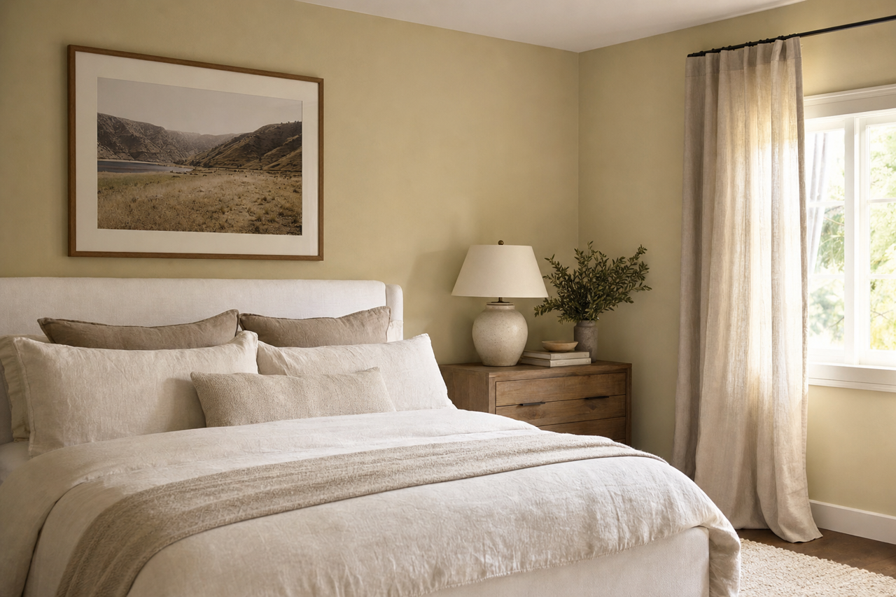 Grassland by Sherwin-Williams on interiors