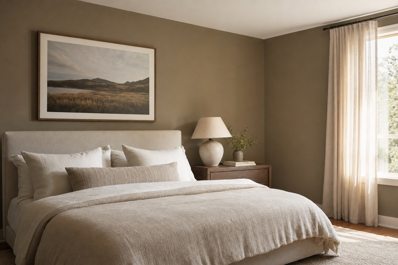 Cocoon by Sherwin-Williams on interiors