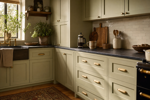 Softened Green by Sherwin-Williams