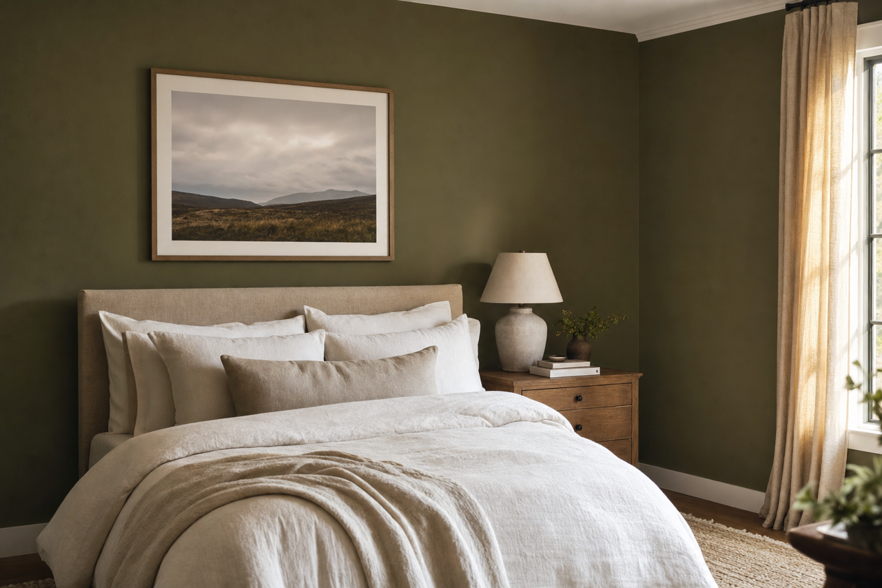 Secret Garden by Sherwin-Williams on interiors