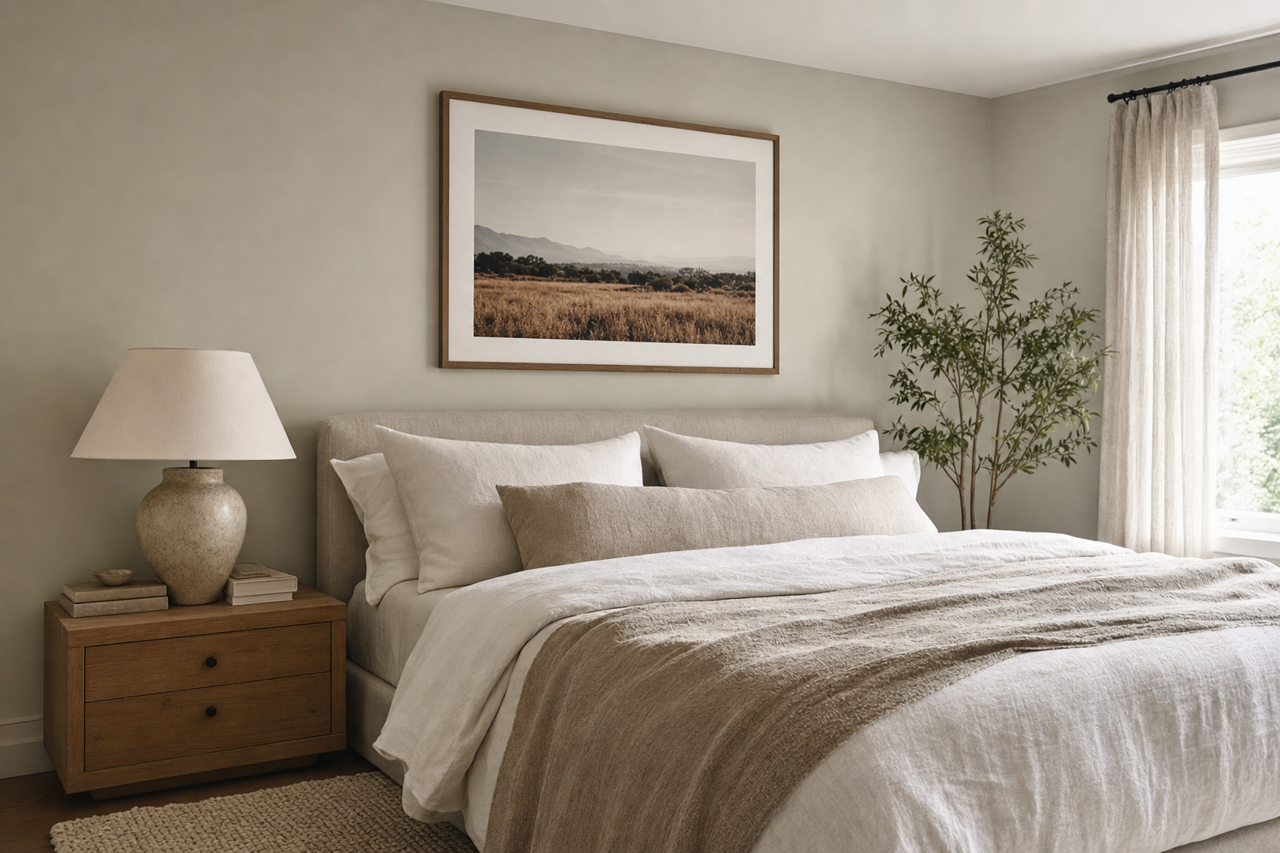 Aloof Gray by Sherwin-Williams on interiors