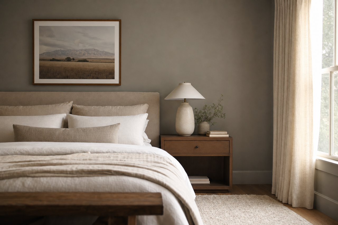 Link Gray by Sherwin-Williams on interiors