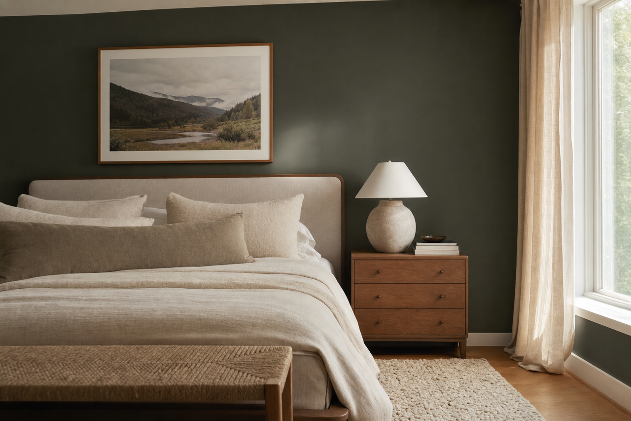 Jasper by Sherwin-Williams on interiors