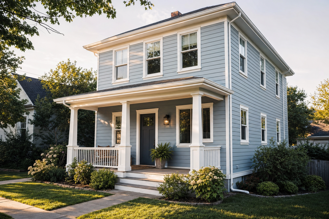 Aleutian by Sherwin-Williams on exterior