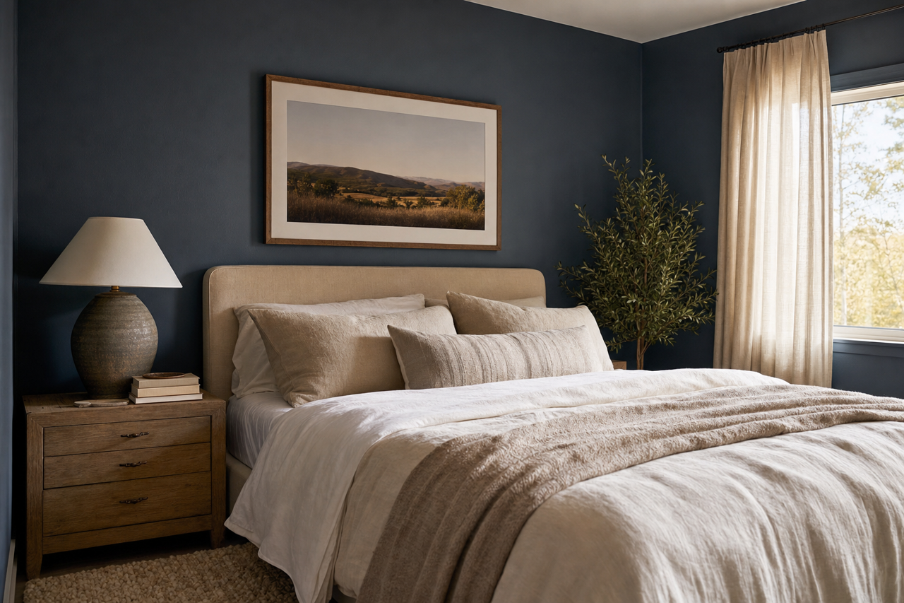 Naval by Sherwin-Williams on interiors