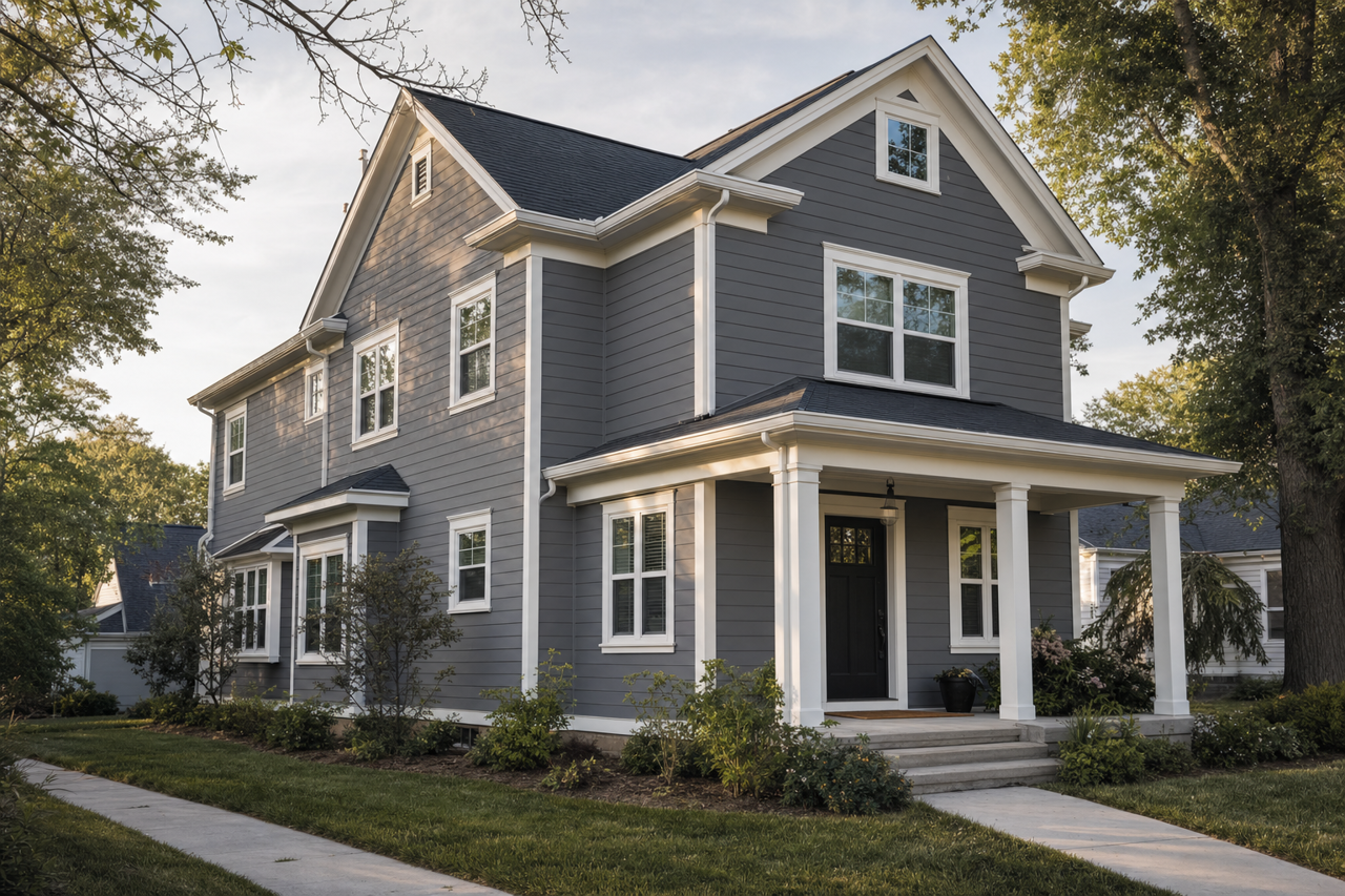 Gibraltar by Sherwin-Williams on exterior