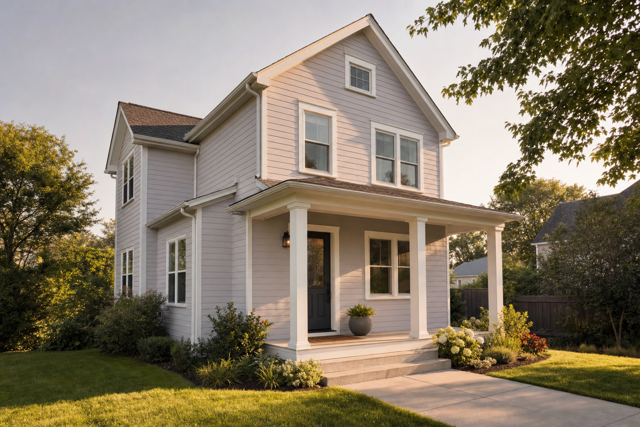 Sensitive Tint by Sherwin-Williams on exterior
