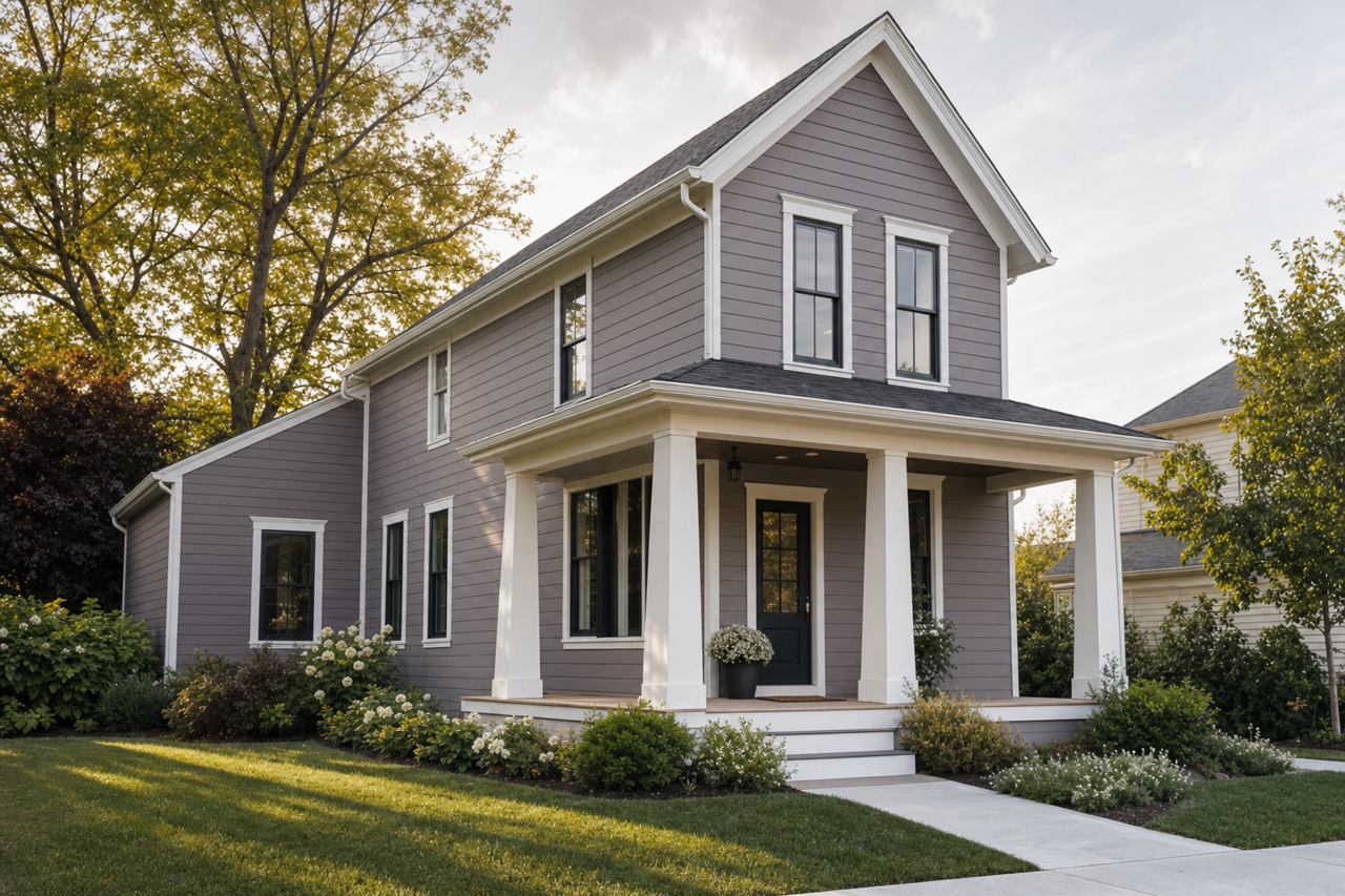 Soulmate by Sherwin-Williams on exterior