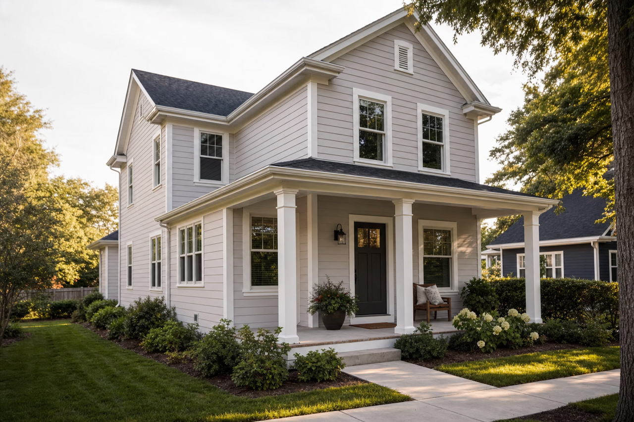 Destiny by Sherwin-Williams on exterior