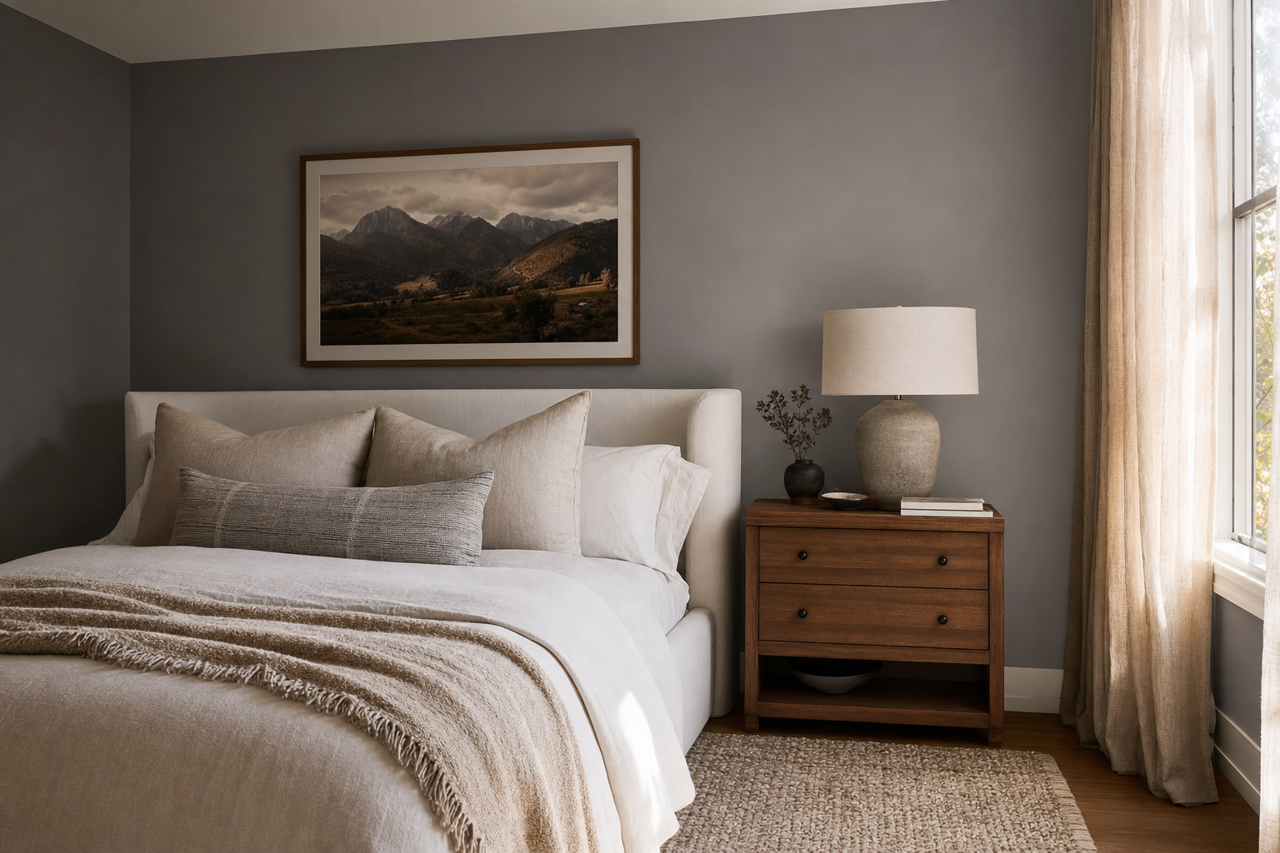 Special Gray by Sherwin-Williams on interiors